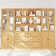 70.9'' H X 94.48'' W Book Cabinet Storage Bookcase Set
