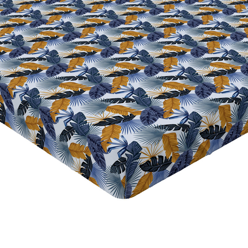 Ensemble de 2 draps-housses Ambesonne, Multicolore / floral 26, Drap-housse grand