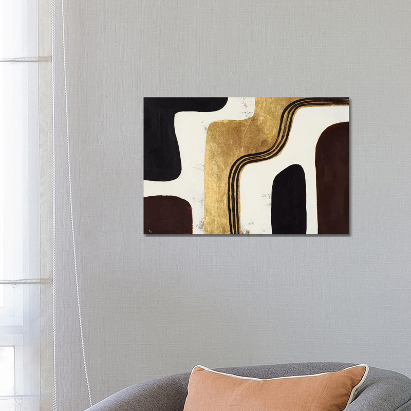 « Retro Africa » par Patricia Pinto-impression, Pas de tapis, H 26 po x l 18 po x 1,5 po, Toile tendue