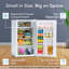 Igloo 3.2 Cubic Feet Freestanding Mini Fridge with Freezer-98081262