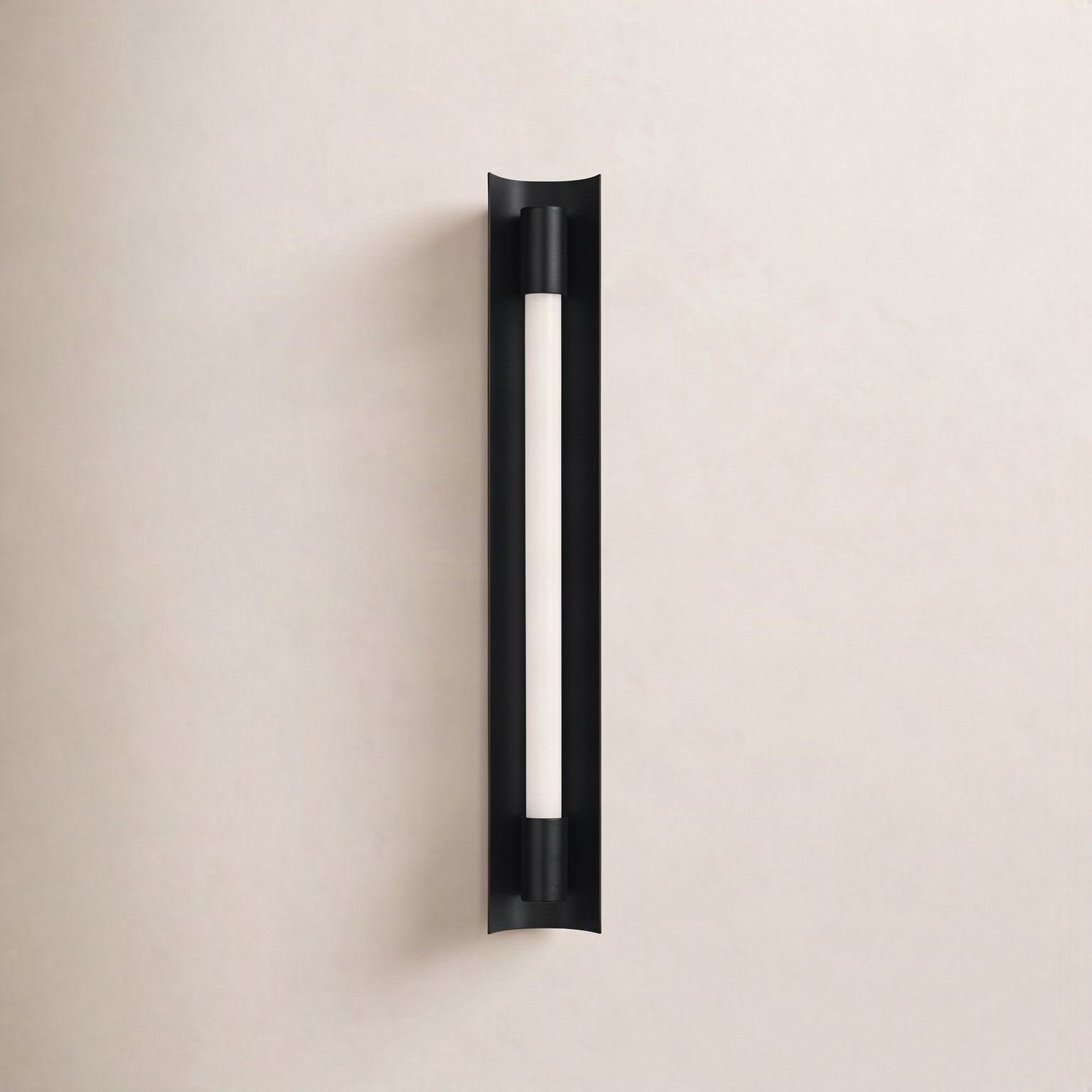 Single Dimmable LED Bath Bar, Midnight Black