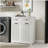 Laundry Cabinet ,with 2 Removable laundry basket  and 2 Drawers