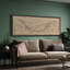 Rétro, carte du monde, carte du monde, art mural horizontal, art mural panoramique abstrait, décoration de salon-102833122-111696435