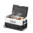 38QT Ultra-fast Cooling Car Refrigerator with Dual-compartment Independent Temperature Control & Display, Portable Rolling Ice Chest Freezer For Car And Home, DG/AG Power Cord Included,Black/Grey-111074576