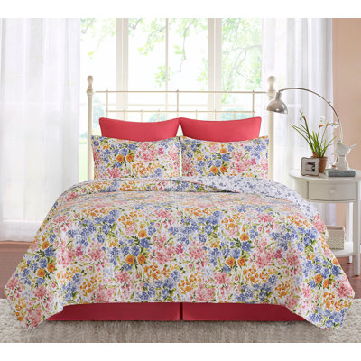 Florian Cotton Quilt Set