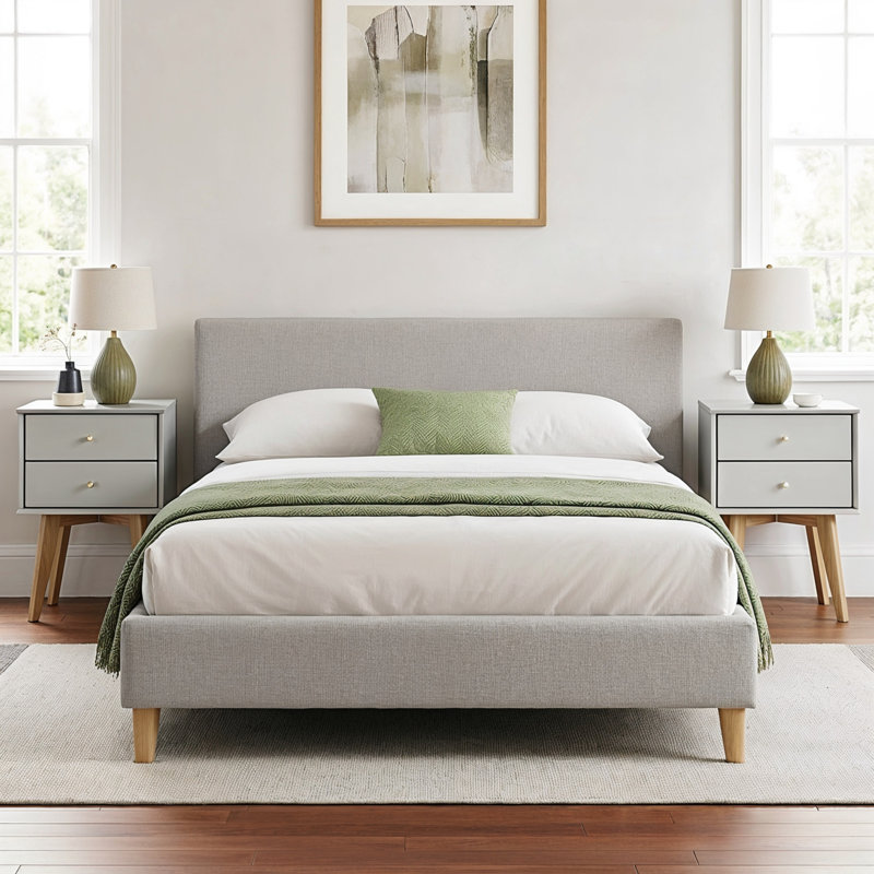 Homestead 2 Piece Bedroom Set, Light Grey