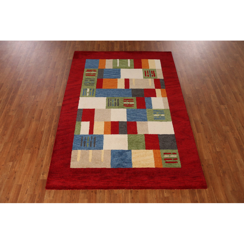 Tapis moderne Gabbeh 5 x 8