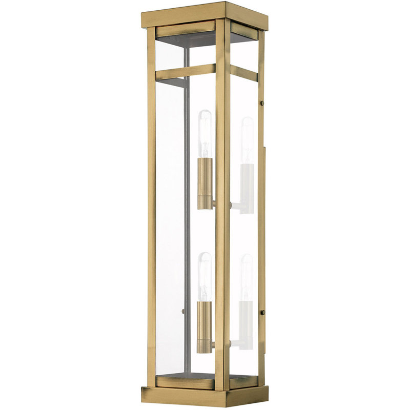 Wall Light, Antique Brass