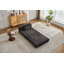 Canapé à compression, canapé-lit à plancher convertible à structure fixe, canapé modulaire à assise simple sans os, sans assemblage requis, tissu chenille, pour chambre à coucher de salon, vert foncé-1321277119-1322780513