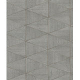 Woods and Wicker Collection Triangular Wood Tile Wallpaper Roll