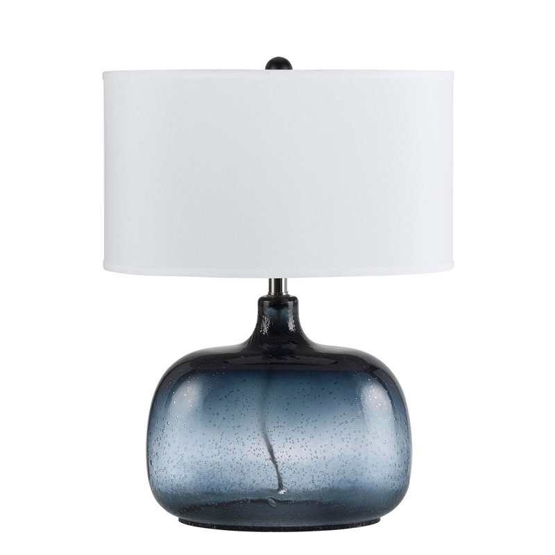 Lampe de table 24,25 po Holmes, Bleu