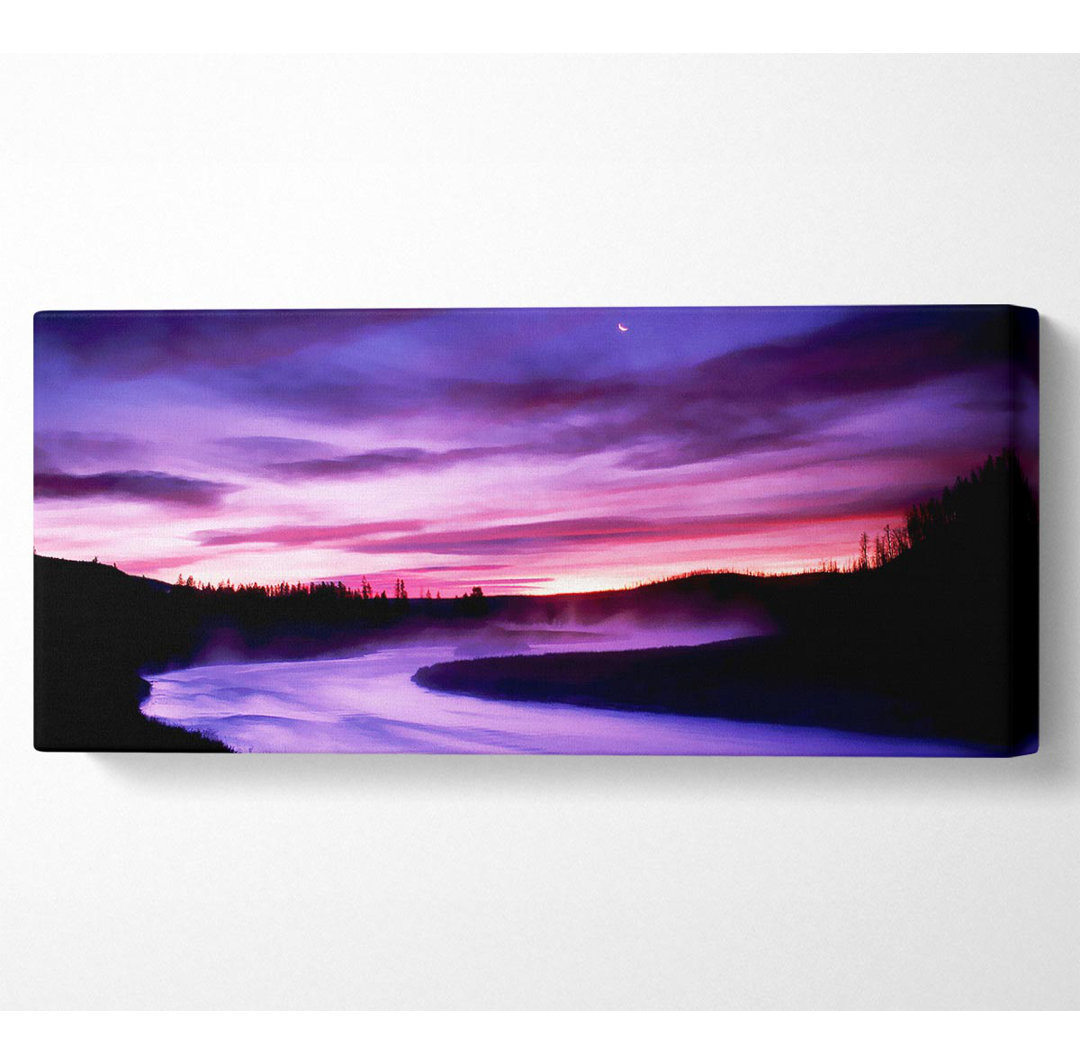 Mystical River - Kunstdrucke auf Leinwand - Wrapped Canvas