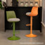 Chaise à dossier solide vert (paquet de 6)-910179768-910179770