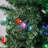 Home Heritage Prelit 7 Foot Color Blast Pencil Pine Tree with 180 LED Lights
