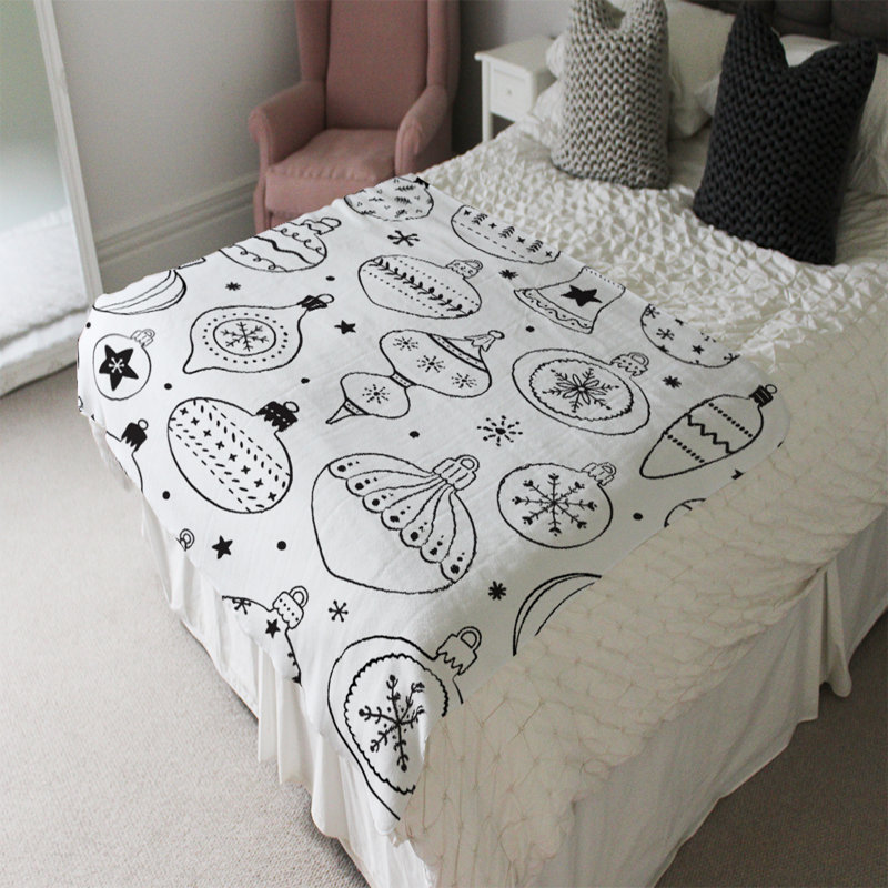 Croft Plain Weave / Muslin Throw Blanket