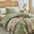 3-Piece  100% Cotton Wildflower Pattern Duvet Cover Set-109710262-109710268