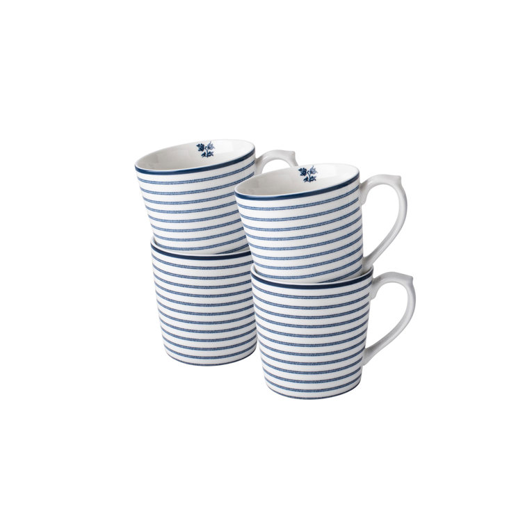 Cappuccino Cups Set Of 2 BON CAPPUCCINO Written on Mug