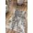 Gray Geometric Pattern Washable Rug-1086701814