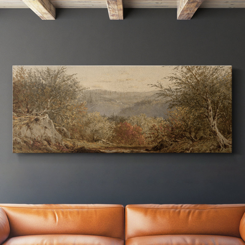 Série paysage - DCCLIV - Toile tendue avec châssis - Prêt à accrocher