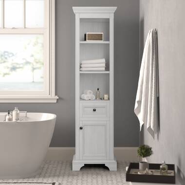 Calianna Linen Tower Bathroom Cabinet