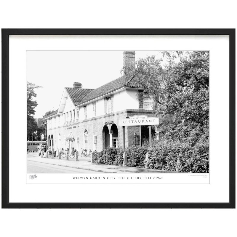 Welwyn Garden City, The Cherry Tree C1960 by Francis Frith - Single Picture Frame Print, 28cm H x 36cm W x 2.3cm D