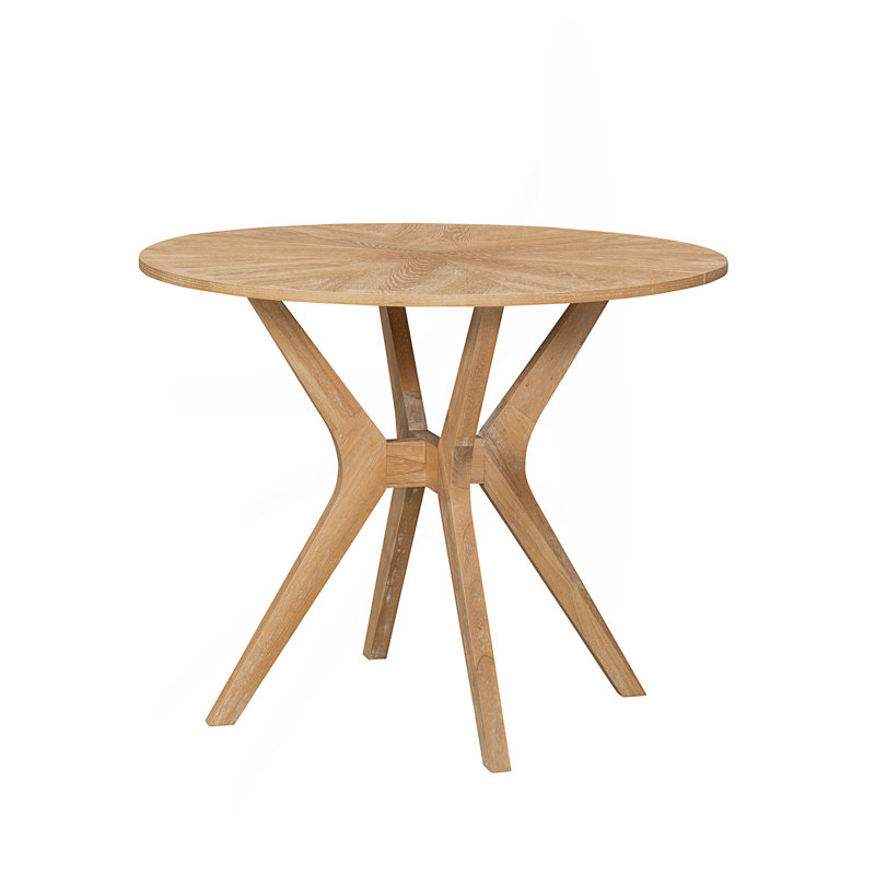 Mid-Century Modern Round Dining Table