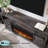 Dilakshika 70'' W Fireplace TV Stand with Sliding Barn Doors-94124100