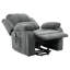 Careem 90 cm Wide Fabric Lift Assist Recliner with Massager and Heated Cushion-233922881