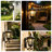 Solar Wall Light Outdoor Classic Black