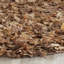 Tapis brun fait à la main Godsey-802427406