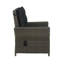 Wicker Outdoor Lounge Chair with Ottoman