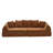 104" Cloud Modular Sectional Sofa, Modern Curved Boneless Couch with Extra Deep Seating-239586380