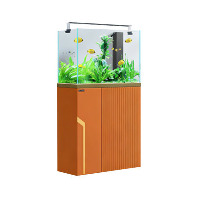 26-32 Gallon Glass+Manufactured Wood Modern Eco Aquarium Tank