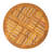 27.5'' Rustic Table - Wood For Outdoor Area With Slat Design Living