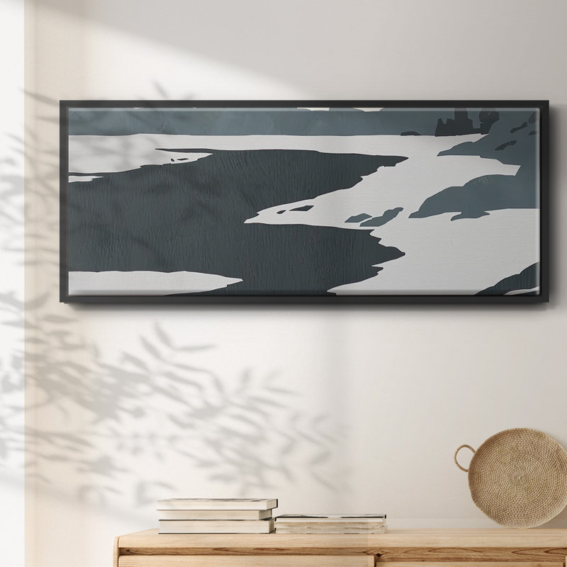Cutter Island IV - toile encadrée, H 8 po x l 20 po