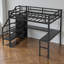 Lit mezzanine en métal avec bureau intégré et station de charge-1706350197-1706350198