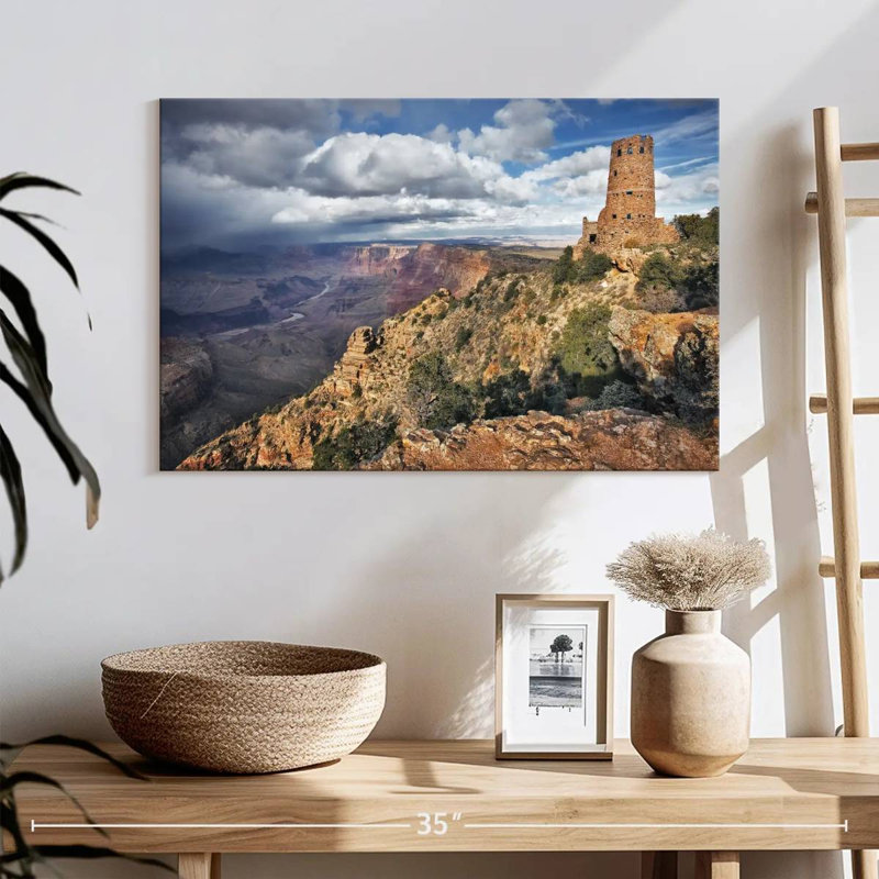 Vue du canyon 7 sur toile, H 16 po x l 24 po x P 1,25 po