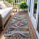 Malchow Flatweave Washable Southwestern Indoor / Outdoor Rug