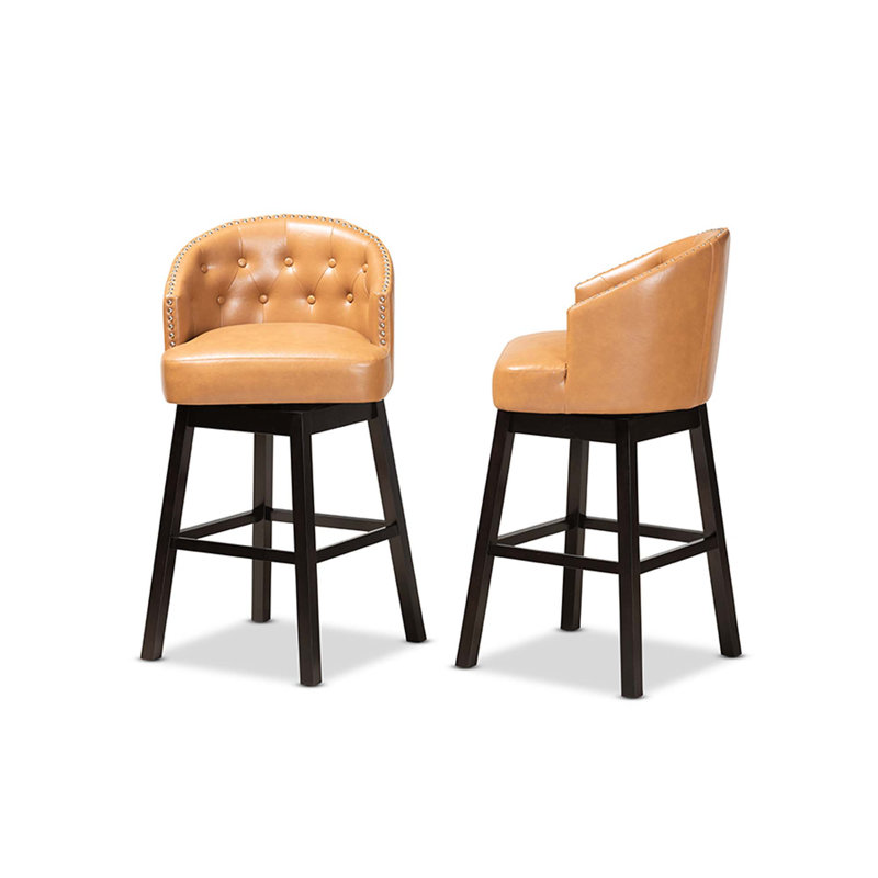 Tabouret de bar pivotant de 30,9 po