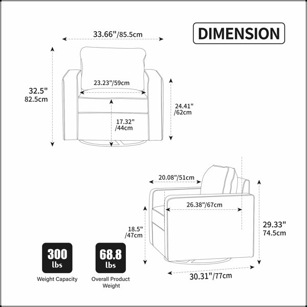 Dimensions du produit