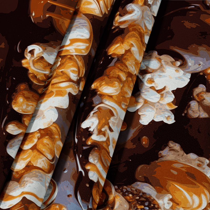 Tapisserie murale Desserts Popcorn, 26 po x 36 po