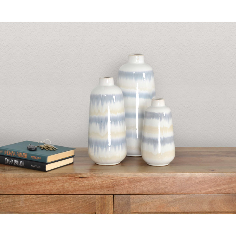 Vase de table sable