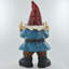 Rude 2 Fingered Gnome Garden Ornament