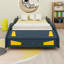 Lit plateforme avec roulettes et rangement Race-1133462880
