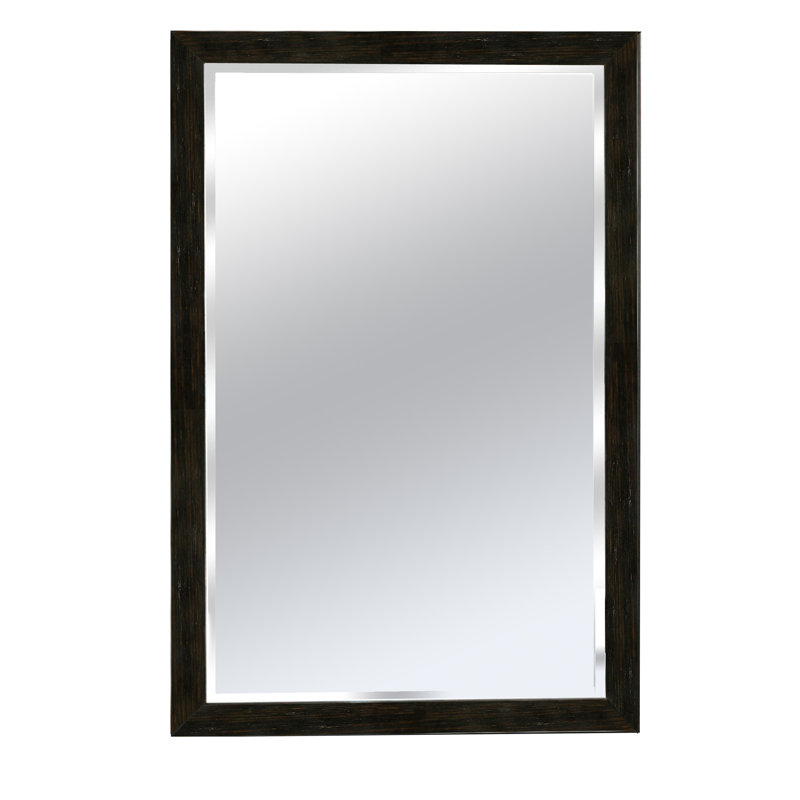Miroir mural de salle de bain Cocopah, Noir