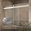 Levity Plus Less Sliding Bath Door, 61-9/16 In. H X 56-5/8 - 59-5/8 In. W, With 5/16 In.-Thick Crystal Clear Glass-400694526