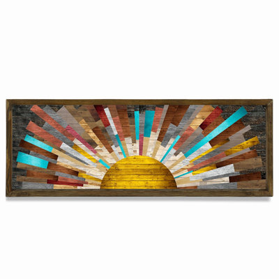 Stunning Decorative Framed MDF Painting, 15.7 x 47.2 inches | 100% UV Printed Art on 0.1-inch Thick MDF | Elegant 100% Pine Wood Frame (1.8 Kg) | Perfect for Home Decor, Living Room & Office Spaces