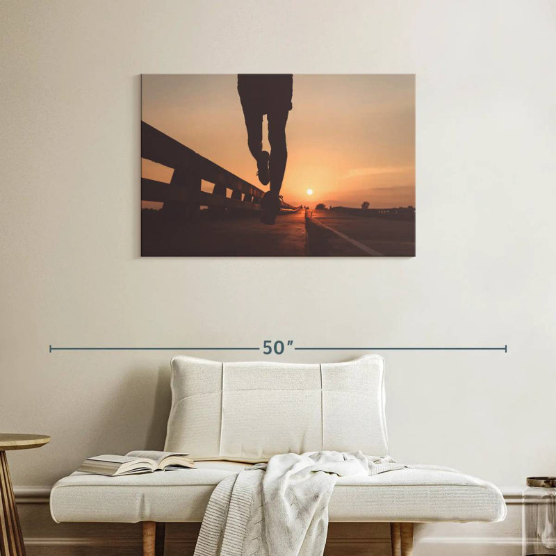 Sireci Sunset Jogging, 24" H x 36" W