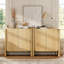 Buffet en bois 2 en 1 Glorian Modern French-131407123-131407124