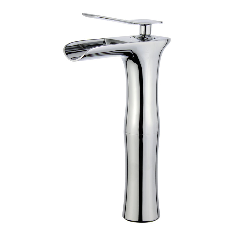 Bathroom Faucet with Drain Assembly, Polished Chrome